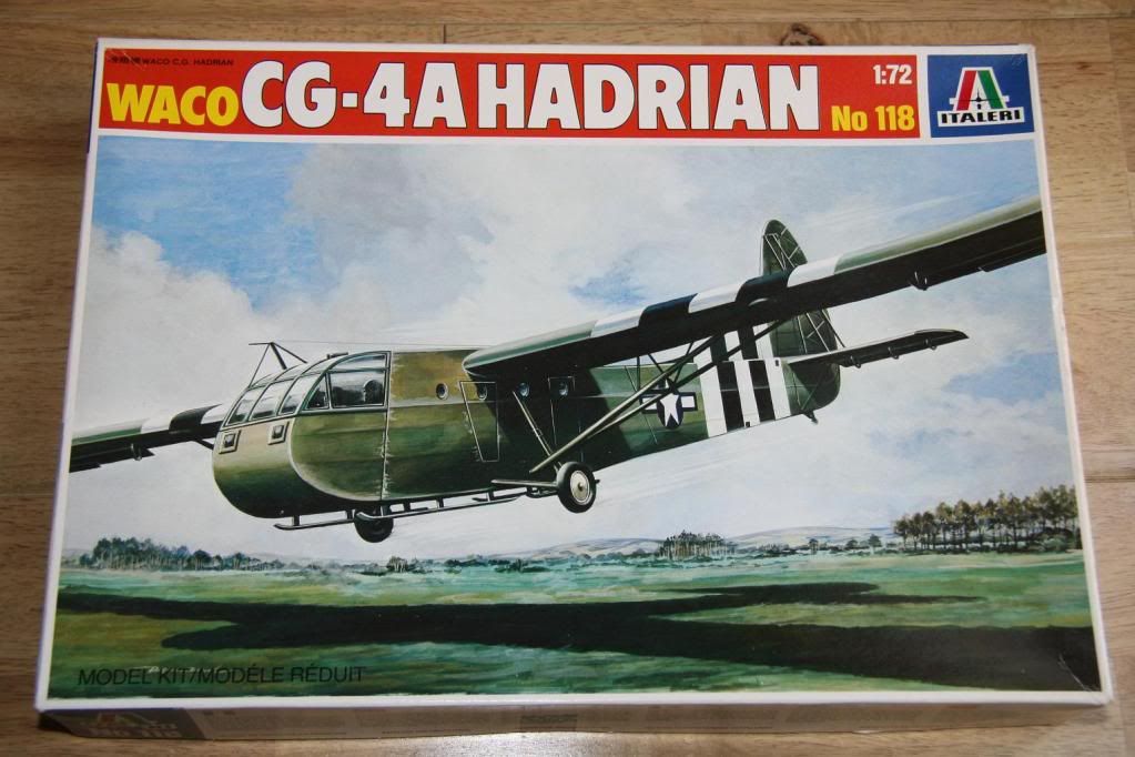 1-72 Italeri Waco CG-4A Hadrian WW2 Glider - Work in